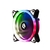 Kit 3 Coolers Silenciosos 12x12cm FAN Master LED RGB Hayom na internet