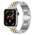 Banda de metal para apple assistir série 7 45mm 41mm nova marca aço inoxidável pulseira para iwatch 6 5 4 3 se 44mm 40mm 42mm - comprar online