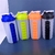 Garrafa de água plástica dos esportes 600ml combinam caixas diárias do comprimido organizador garrafas bebendo garrafa à prova de vazamento tumbler ao ar livre - comprar online