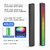Led rgb barra de luz controle som captador ritmo lâmpada música sincronização carro automotivo tira voz ativada usb adjustabl - comprar online