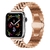 Imagem do Banda de metal para apple assistir série 7 45mm 41mm nova marca aço inoxidável pulseira para iwatch 6 5 4 3 se 44mm 40mm 42mm