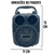 Caixa de Som Portátil Bluetooth Usb Cartão Sd Mp3 Rádio Fm Recarregável Alto Falante - Loja Oficial Christian Acessórios - Frete Grátis Disponível  