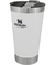 Copo Térmico Stanley Com Tampa e Abridor de Garrafa 473ml Branco - Original - Bebida Cerveja Gelada - Longa Duração