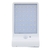 Refletor Solar Parede 60w Potente Sensor Luz Fria Capa Branca - comprar online