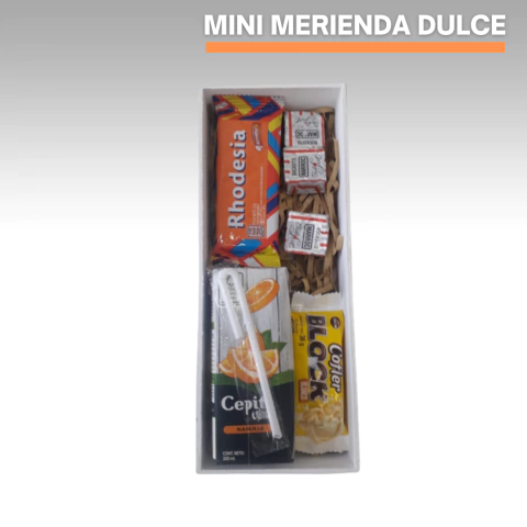 Mini Merienda Dulce