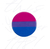 Broche Redondo Bandeira Orgulho Bissexual Botton Button