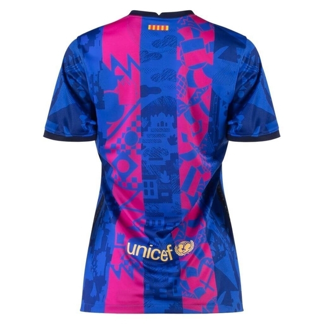 camisa do barcelona preta feminina