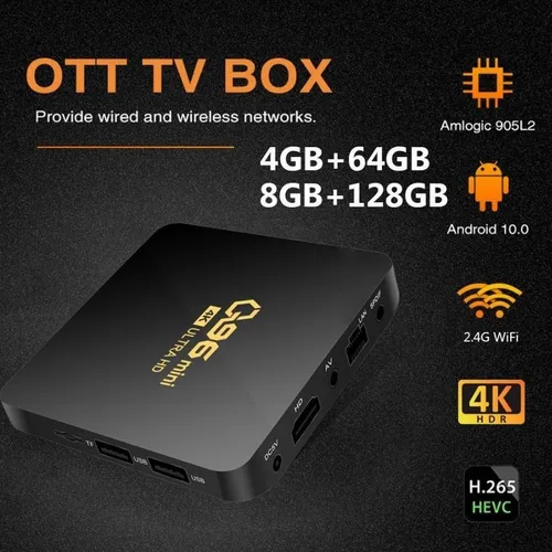 TV BOX Q96 Mini 8+128GB