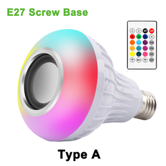 Lâmpada LED Musical WJ-L2 - Bluetooth + RGB com Controle Remoto na internet