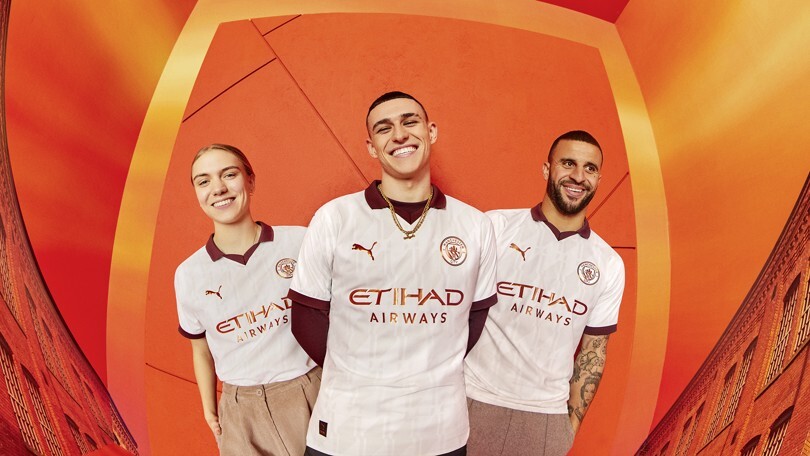 Arte Camisa Manchester City 2023.2024 Pré-jogo Home