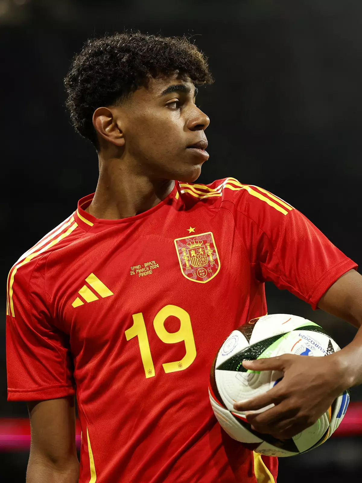 Camisa Seleção da Espanha I Home Euro 2024 Masculina Player Vermelha