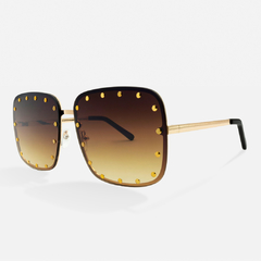 Óculos de Sol Las Vegas Marrom - comprar online