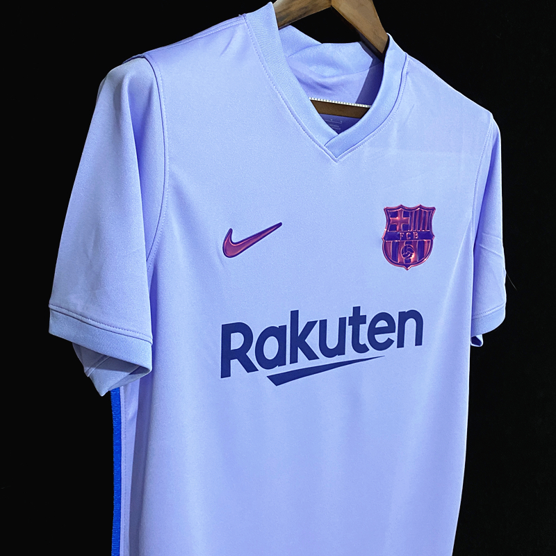 camisa do barcelona lilás