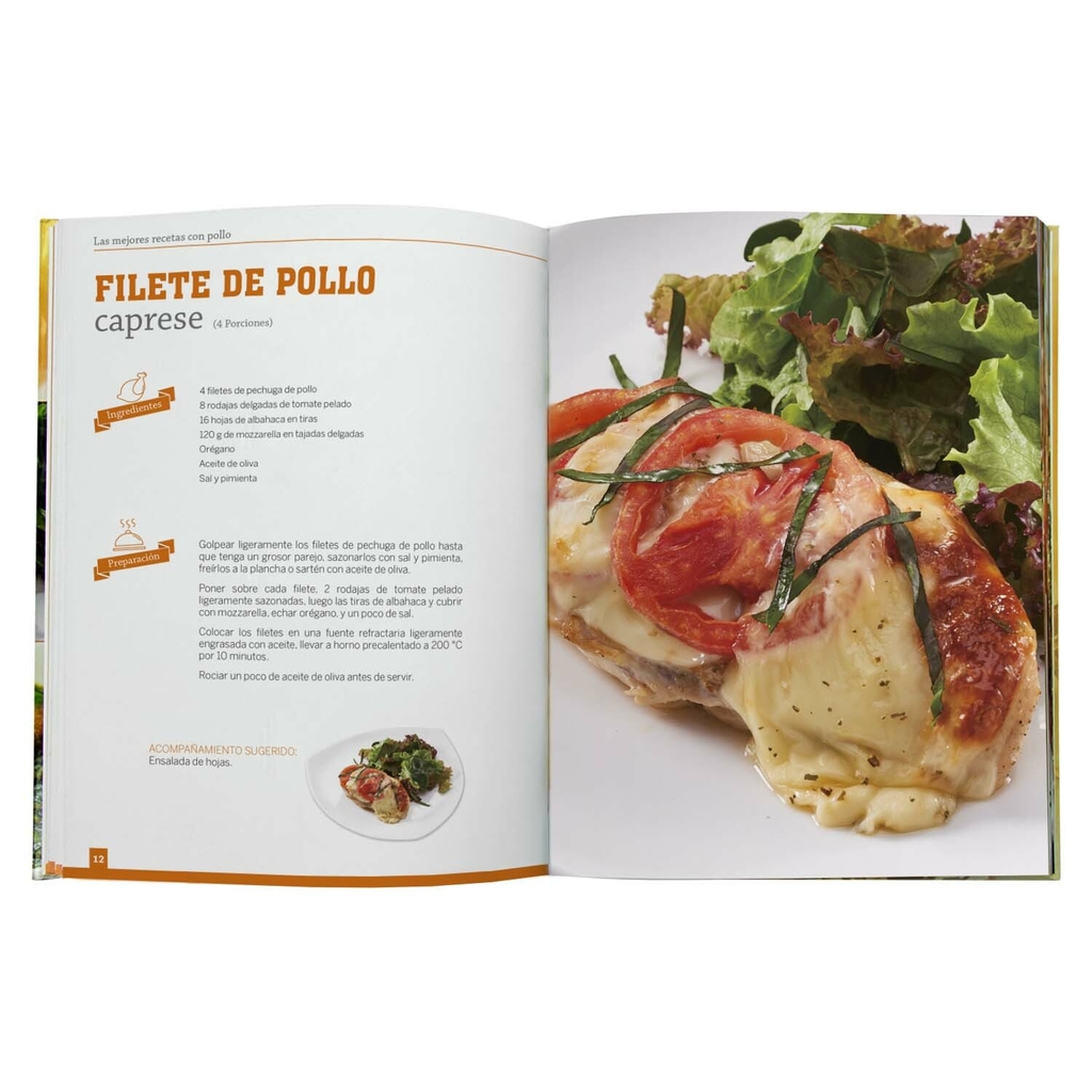 Las Mejores Recetas con Pollo - Libros Mr Book