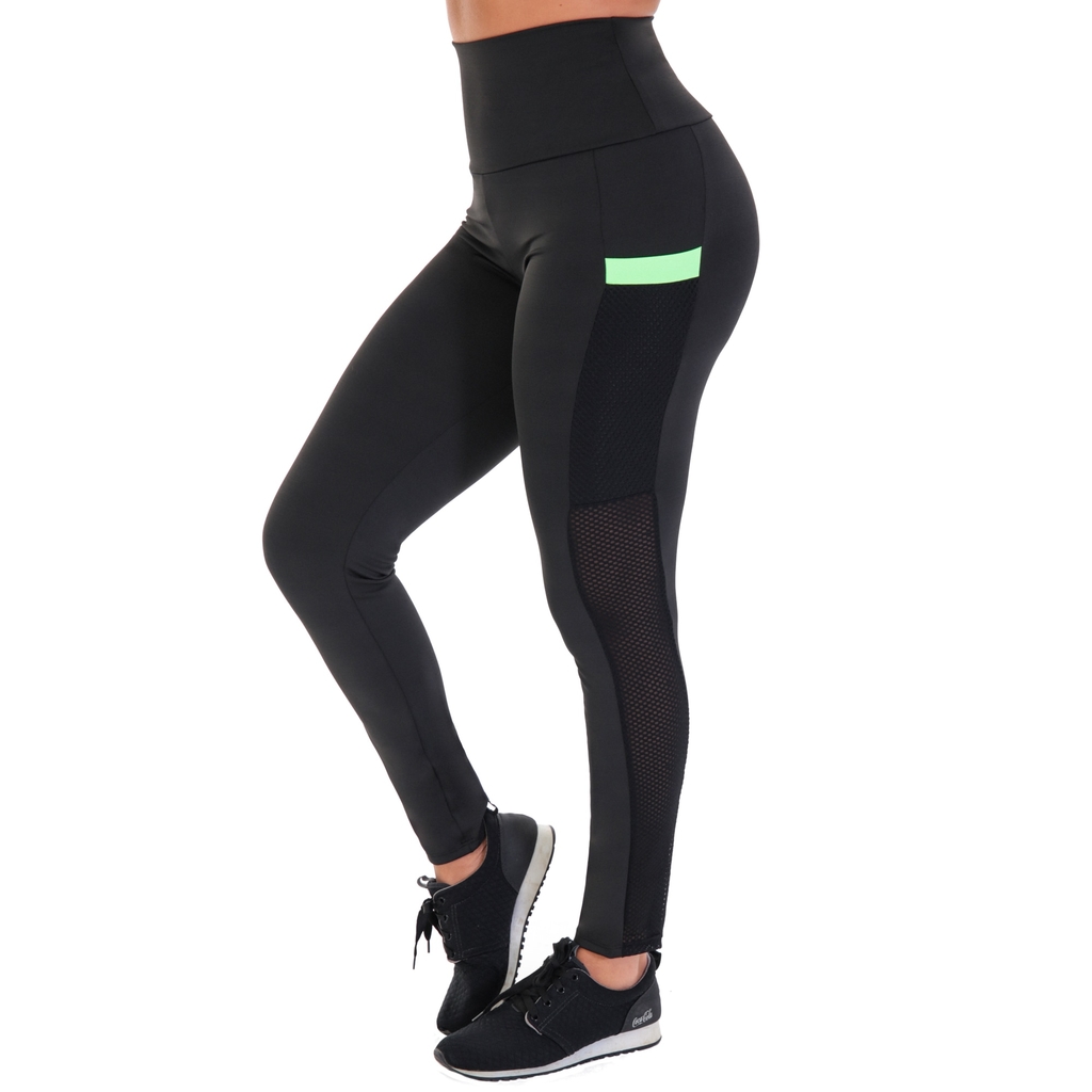 Calça Legging Lena Mix Fristyle Com Bolso