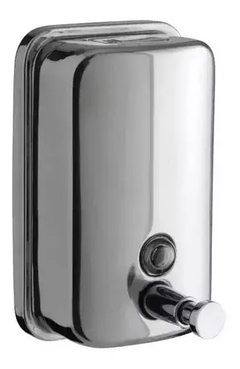 DISPENSER JABÓN 500ml ACERO INOXIDABLE