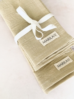 SERVILLETA TUSSOR PACK POR 4 UNIDADES - tienda online