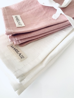 SERVILLETA TUSSOR PACK POR 4 UNIDADES - MARILA HOME