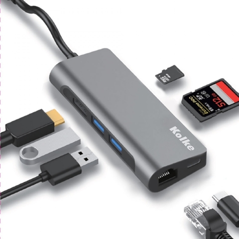 HUB USB C 7 en 1 KCH-426 - Comprar en Maze Tech