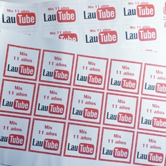 Imagen de 1 plancha de stickers A3
