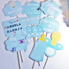 Cartelitos para fotos - Baby Shower
