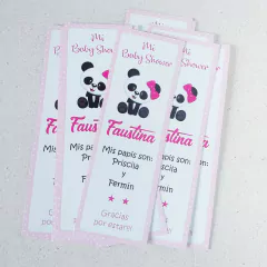 Señalador Tarjeta - Baby Shower