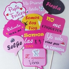 Cartelitos para fotos - Primer añito/Cumpleaños