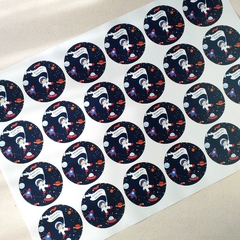 Imagen de 1 plancha de stickers A3