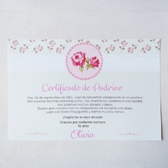 Certificado Flores 1 en internet
