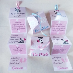 Cajas M/P Osito Panda - tienda online