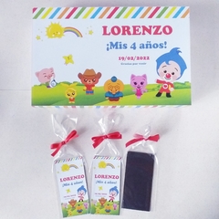 Imanes personalizados Payasito Plim Plim