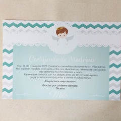 Certificado Angelito (verde)
