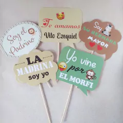 Cartelitos para fotos - Primer añito/Cumpleaños - comprar online
