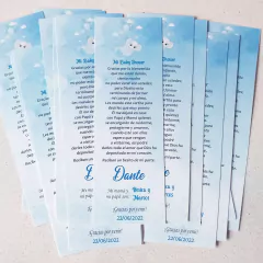 Señalador Tarjeta - Baby Shower - tienda online