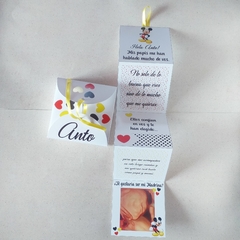 Cajas M/P Mickey rojo/amarillo