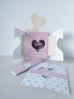 TPU - Aviso de Embarazo (corazones) - comprar online