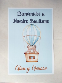 Cartel de Bienvenida - YERCY BOOM