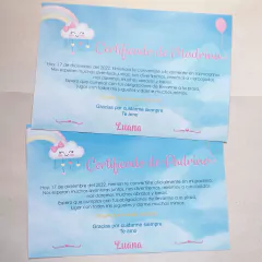 Certificado Arcoiris