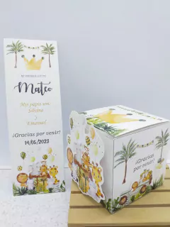Souvenirs jabones León + Letra en cajita - tienda online