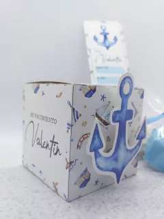Souvenirs jabones Barco + Letra en cajita - YERCY BOOM