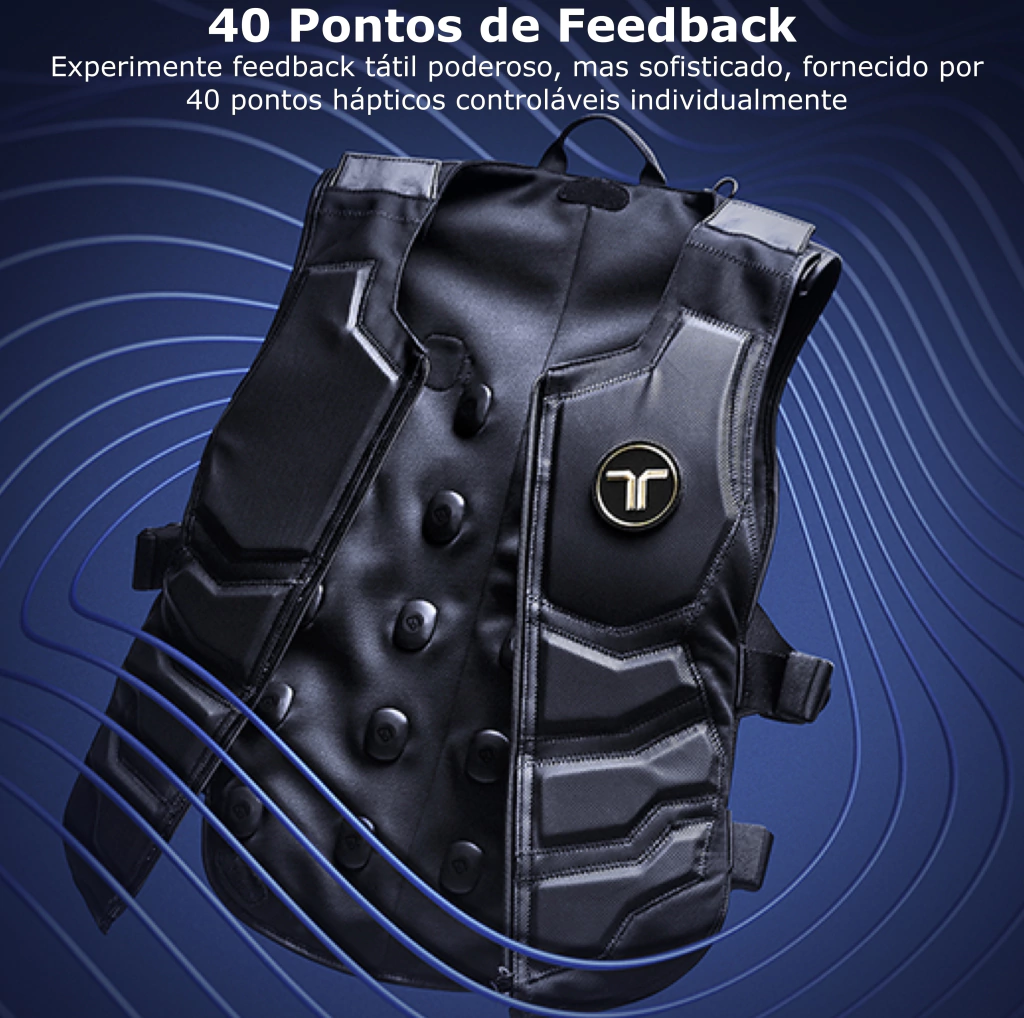 BHaptics TactSuit X40 — Haptic Vest With 40 Vibration