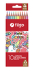 Lapices Colores Filgo Pastel x10