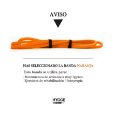 BANDA CALISTENIA DOMINADAS TENSION BAJA - comprar online