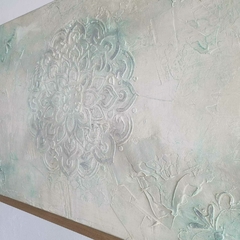CUADRO FLOR CON RELIEVE - comprar online