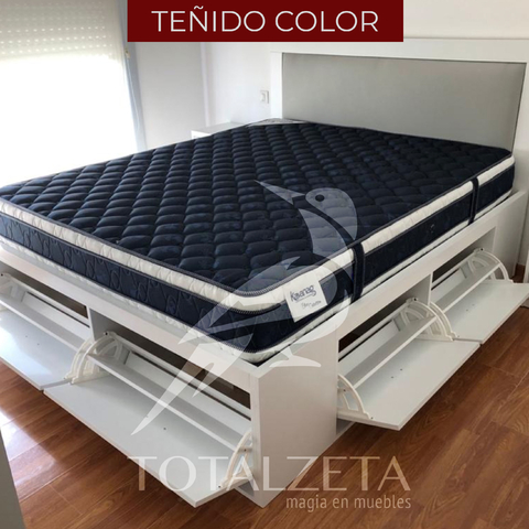 Cama Puente *TEÑIDO COLOR* - Total Zeta Muebles