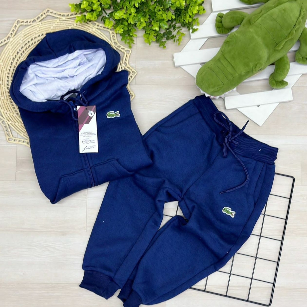 conjunto Lacoste para bebê menina