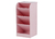 Organizador Diagonal Rosa Pastel Maxcril - comprar online