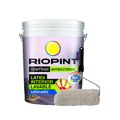 LATEX SATINADO LAVABLE 20LTS + RODILLO