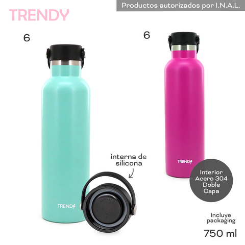 Botella Termica TRENDY (12515)