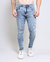 CALÇA SKINNY FIT JEANS DESTROYED MARMORIZADA T400®️ / AV1 - Caunt Jeans Atacado